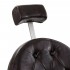 Gabbiano President barber chair brown with black frame