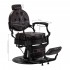 Gabbiano President barber chair brown with black frame