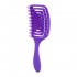 Set of Flexible Hair Brush O-327 Violet and Kessner Lab Caffeine Ampoules