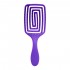Set of Flexible Hair Brush O-327 Violet and Kessner Lab Caffeine Ampoules
