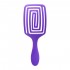 Set of Flexible Hair Brush O-327 Violet and Kessner Lab Caffeine Ampoules