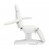 Electric cosmetic chair SILLON Eclipse 3 siln. white