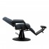 Gabbiano Bruno barber chair graphite with black frame