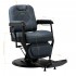 Gabbiano Bruno barber chair graphite with black frame