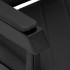 Gabbiano Bruno barber chair black with black frame