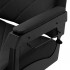 Gabbiano Bruno barber chair black with black frame