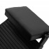 Gabbiano Bruno barber chair black with black frame