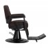 Gabbiano Bruno barber chair brown with black frame