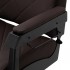 Gabbiano Bruno barber chair brown with black frame