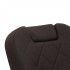 Gabbiano Bruno barber chair brown with black frame
