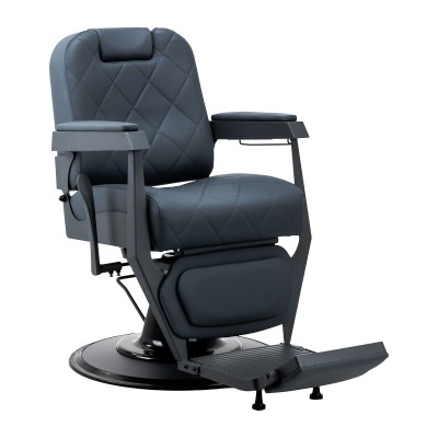 Gabbiano Bruno barber chair graphite with graphite frame