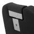 Gabbiano Bruno barber chair black with graphite frame