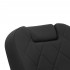 Gabbiano Bruno barber chair black with graphite frame
