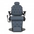 Gabbiano Francesco barber chair graphite with black frame