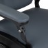 Gabbiano Francesco barber chair graphite with black frame