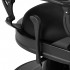 Gabbiano Niccolo barber chair black buttonless