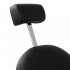 Gabbiano Niccolo barber chair black buttonless