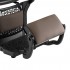 Gabbiano Barber chair Niccolo brown buttonless