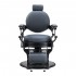 Gabbiano Niccolo graphite buttonless barber chair Gabbiano Niccolo graphite buttonless barber chair