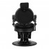 Gabbiano Niccolo black barber chair with black frame