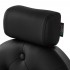 Gabbiano Niccolo black barber chair with black frame