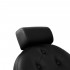 Gabbiano Niccolo black barber chair with black frame