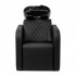 Gabbiano Sylvia barber's washstand with electric footrest and massage black