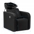 Gabbiano Sylvia barber's washstand with electric footrest and massage black
