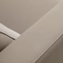 Gabbiano Sylvia barber's washstand with electric footrest beige