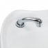 Gabbiano Sylvia barber's washstand with electric footrest beige