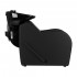 Gabbiano Carmen barber's washstand with adjustable footrest black