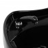 Gabbiano Carmen barber's washstand with adjustable footrest black