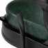 Gabbiano President barber chair green with black frame
