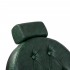 Gabbiano President barber chair green with black frame