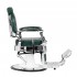 Gabbiano President Barber Chair Green with Chrome Frame