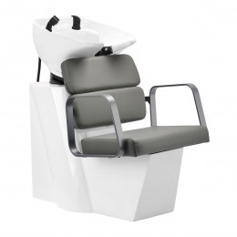 Gabbiano Porto grey hairdresser's washstand