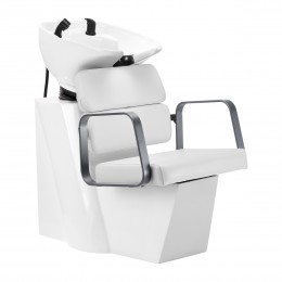 Gabbiano hairdresser's washstand Porto grey White