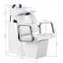 Gabbiano hairdresser's washstand Porto grey White