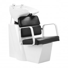 Gabbiano Porto white and black hairdresser's washstand Gabbiano Porto white and black hairdresser's washstand