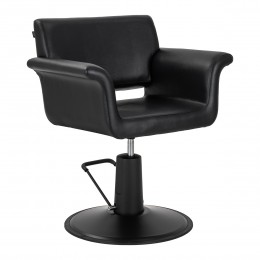 Gabbiano hairdressing chair Lucca Black black base Gabbiano hairdressing chair Lucca Black black base