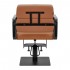 Gabbiano hairdressing chair Porto black and orange