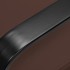 Gabbiano Porto black and chocolate hairdressing chair