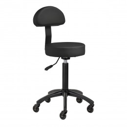 Gabbiano barber stool D026 black Gabbiano barber stool D026 black