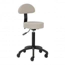 Gabbiano barber stool D026 grey beige Gabbiano barber stool D026 grey beige