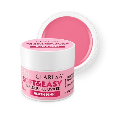 Claresa Soft&Easy blush pink building gel 90 g