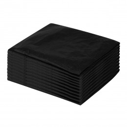 Disposable seat cover with rubber band 10 pcs. Black