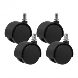 Set of plastic wheels on thread 8' 4 pieces