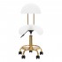 Cosmetic stool 6001-G gold - white 2 species. Cosmetic stool 6001-G gold - white 2 species.