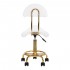 Cosmetic stool 6001-G gold - white 2 species. Cosmetic stool 6001-G gold - white 2 species.