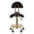Cosmetic stool 6001-G gold - black 2 species Cosmetic stool 6001-G gold - black 2 species